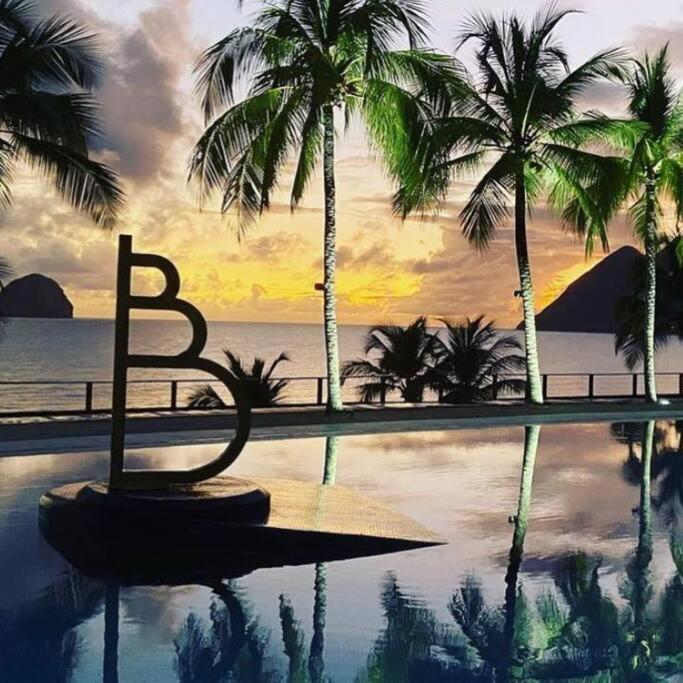 Le Bo Studio - Logement Standing Vue Mer & Piscine Le Diamant Exterior photo